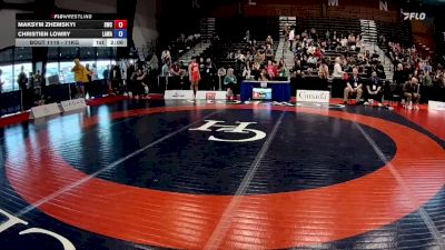 71kg Cons. Round 2 - Maksym Zhemskyi, Sackville Wrestling Club vs Christien Lowry, Lethbridge Amateur Wrestling Association