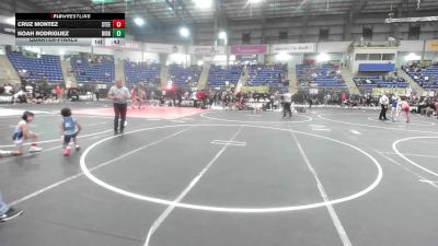 50 lbs Quarterfinal - Cruz Montez, Steel City Reloaded WC vs Noah Rodriguez, Ridge WC