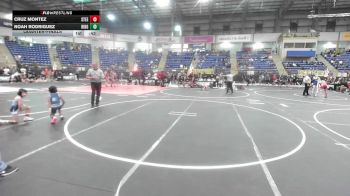 50 lbs Quarterfinal - Cruz Montez, Steel City Reloaded WC vs Noah Rodriguez, Ridge WC