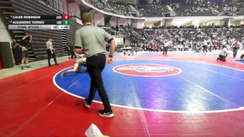 165-5A Cons. Round 1 - Alejandro Torres, Lanier vs Caleb Robinson, Lee County