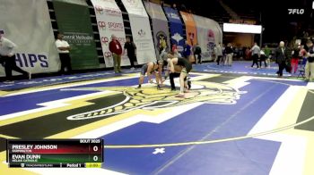 126 Class 3 lbs Champ. Round 1 - Presley Johnson, Farmington vs Evan Dunn, Helias Catholic