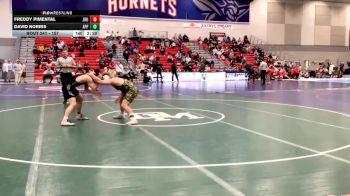 157 lbs Cons. Round 2 - Freddy Pimental, Johns Hopkins vs David Norris, Apprentice School