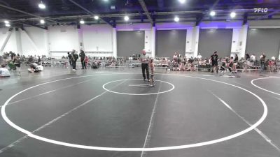 43 lbs Quarterfinal - Rowan McKinney, Montrose Elite vs Kountry Amasiu, Golden Backs MRTC