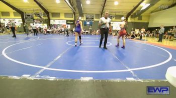 132 lbs Rr Rnd 2 - Abigail Weitzel, Nixa Youth Wrestling vs Brylee James, Nixa Youth Wrestling