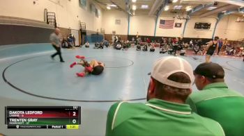 157 lbs Round 5 (10 Team) - Dakota Ledford, Laramie vs Trenten Gray, Moorcroft