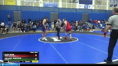 220 lbs 2nd Wrestleback (8 Team) - Alex Rose, Terre Haute South vs Michael Babcock, Hobart