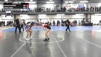 107Blue lbs Rr Rnd 1 - Kaylee Colombe, Glens Falls vs Amira Quinn, Lockport