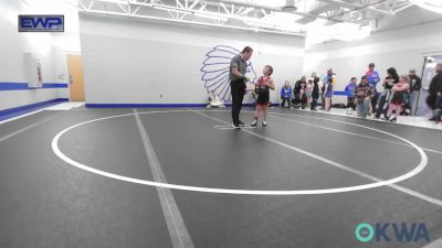 Rr Rnd 2 - Josey Fleming, Weatherford Youth Wrestling vs John Tiffany, Newcastle Youth Wrestling