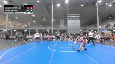 68 lbs Round 4 (6 Team) - Salvatore Rizzo, Poquoson-Pitbull vs Jackson Caporiccio, Empire WC