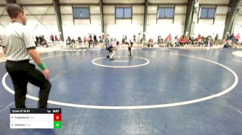 165 lbs Consi Of 16 #1 - Finn Eskeland, New York University vs Josh Heisey, New York University