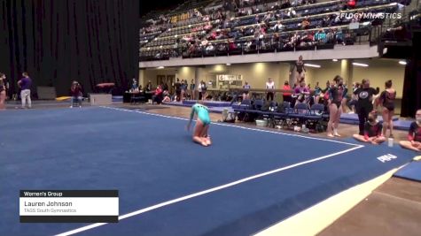 Lauren Johnson - Women's Group, TAGS South Gymnastics - 2021 Women's Xcel Region 4 Championships