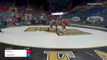 106 lbs Consi Of 16 #1 - Alexis Garza, California vs Jenna Gerhardt, North Dakota