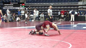 197 lbs 3rd Place - Tucker Hogan, Lock Haven vs Luke Cochran, Central Michigan