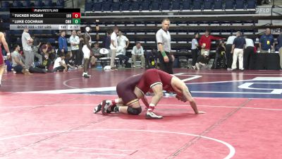 197 lbs 3rd Place - Tucker Hogan, Lock Haven vs Luke Cochran, Central Michigan