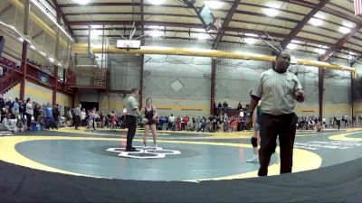 125 lbs Quarterfinal - Carolyn Geckler, Perry (Massillon) vs Caitlin Rankin, Riverbend HS