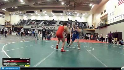 285 lbs Cons. Round 4 - Michael LeCount, West Noble Wrestling Club vs Anthony Popi, Indiana