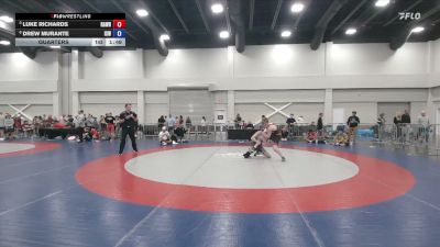 120 lbs Quarters - Luke Richards, Raleigh Area Wrestling (RAW) Club vs Drew Murante, Izzy Style Wrestling