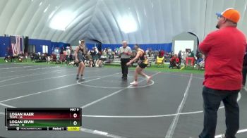 120 lbs Round 3 (10 Team) - Logan Irvin, Gotcha vs Logan Haer, Terps