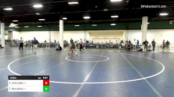 132 lbs Consi Of 64 #1 - Colt Schrader, SC vs Timmy Murabito, CA