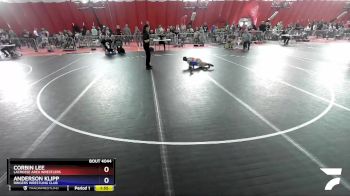 63 lbs Round 3 - Corbin Lee, LaCrosse Area Wrestlers vs Anderson Klipp, Ringers Wrestling Club