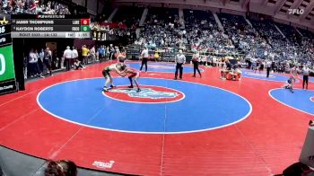 2A-132 lbs Champ. Round 1 - Kaydon Roberts, Franklin County vs Jamir Thompkins, Laney