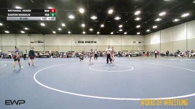 90 lbs 3rd Place - Nathaniel Heard, Warrior Up 14U vs Easton Mamalis, Prime 14U