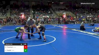 95 lbs Prelims - Carter Freeman, Sebolt Wrestling Academy vs Logan Fowler, Higher Calling WC
