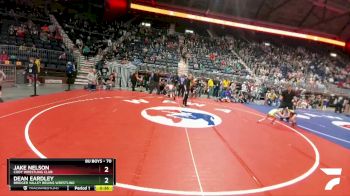 70 lbs Cons. Round 4 - Jake Nelson, Cody Wrestling Club vs Dean Eardley, Bridger Valley Bruins Wrestling