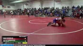 182 lbs Cons. Round 2 - Micah Robertson, Fort Collins vs Zach Knowles, Central Of Grand Junction