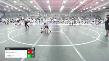 90 lbs Rr Rnd 1 - Jake Baginski, Montville vs Taegan Willis, Camp Reynolds Wrestling Club