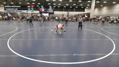 144 lbs Champ. Rd Of 16 - Braden Broderick, Machine Shed Wrestling vs Kameron Luif, Team El1te Wrestling