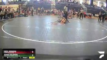 50 lbs Round 2 (6 Team) - Gavin Solomon, The Untouchables Black vs Nick Johnson, Carolina Reapers