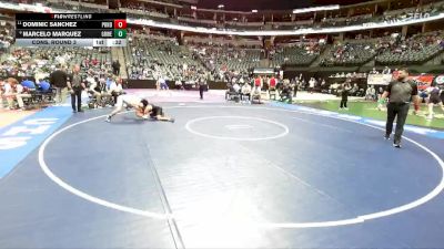 150-5A Cons. Round 3 - Dominic Sanchez, Ponderosa vs Marcelo Marquez, Greeley West