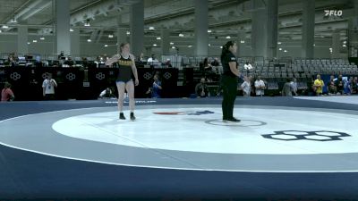 55 kg Champ. Rd Of 32 - Samara Lusk, Burg Training Center vs Annesley Day, Dragon Wrestling Club