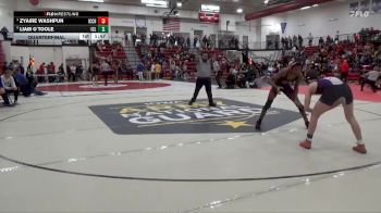 132 lbs Quarterfinal - Zyaire Washpun, Iowa City, City High vs Liam O`Toole, Iowa City, Liberty