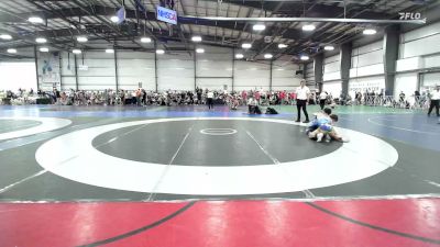 132 lbs Rr Rnd 1 - Frank Leanza, LAW Blue - HSB vs Bradyn Volz, ICE Wrestling Gold - HSB
