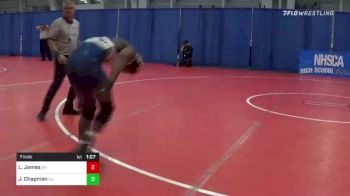 160 lbs Final - Luke James, OH vs Jordan Chapman, NJ