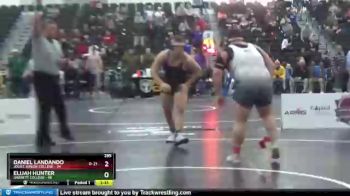 285 lbs Round 1 (6 Team) - Daniel Landando, Joliet Junior College vs Elijah Hunter, Garrett College