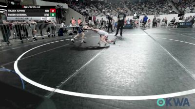67 lbs Round Of 16 - Ryzen Johns, Keystone Kids Wrestling Club vs Rydin Guerra, Newcastle Youth Wrestling