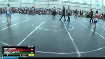 92 lbs Round 6 (10 Team) - Oliver Lester, Donahue vs Jordan Manyette, U2 Upstate