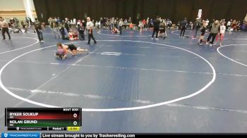 85 lbs Round 1 - Ryker Soukup, MN vs Nolan Grund, MN