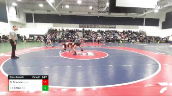 150 lbs Cons. Round 5 - Ivan Cerpa, Sonora vs Gabriel Gonzalez, Downey