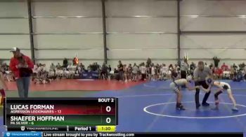 64 lbs Round 1 - Shaefer Hoffman, PA Silver vs Lucas Forman, Agression Legionaries