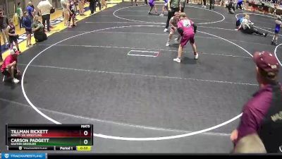 105 lbs Round 1 - Carson Padgett, Gaston Grizzlies vs Tillman Rickett, Ninety Six Wrestling