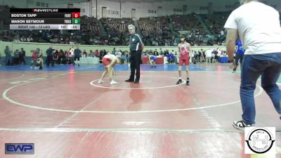 72 lbs Consi Of 16 #2 - Boston Tapp, Fort Gibson vs Mason Seymour, Yukon