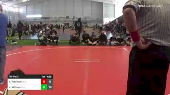 49 lbs Rr Rnd 3 - Kyler Robinson, Atc vs Kaleb Wittwer, Pride WC