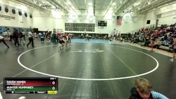 165 lbs Finals (2 Team) - Daven Hames, Cheyenne East vs Hunter Humphrey, Mead