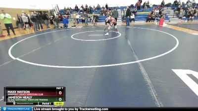 102 lbs Round 1 - Jameson Healy, Inland Northwest Wrestling Training Center vs Maxx Watson, Sandpoint Legacy Wrestling Club