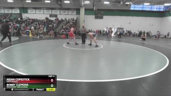 190 lbs Quarterfinal - Aidan Copestick, Fayetteville vs Bobby Clemons, Rockhurst High School