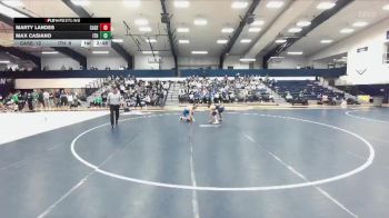 165 lbs Finals (2 Team) - Marty Landes, Case Western vs Max Casiano, Ithaca